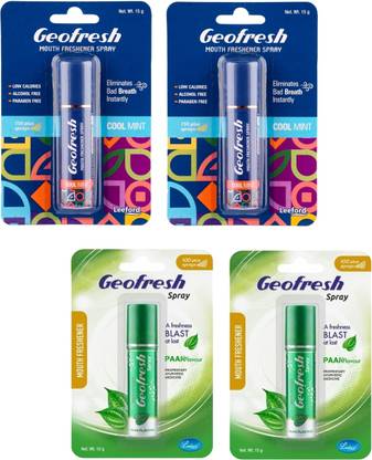 Geofresh cool mint and pan Spray Spray