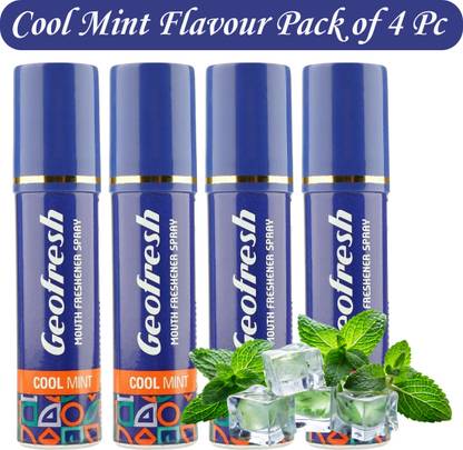 Geofresh Geofresh Cool Mint Flavor Mouth Freshenr Spray I Bad Breath Relief | Pocket-Size Spray
