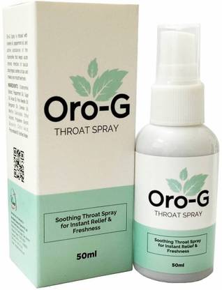 Oro-G Throat Spray, Soothing Throat Spray For Instant Relief & Freshness - Spray
