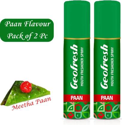 Geofresh Paan Flavour Mouth Freshener for Women - Men Spray