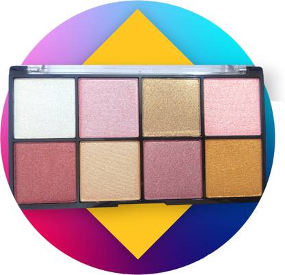 tanvi27 NEW FACE MAKEUP HIGHLIGHTER AND BRONZER PALETTE