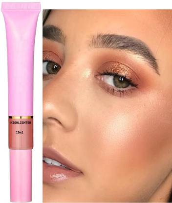 ADJD Face Makeup High-Shine Liquid Highlighter Body Smudge-Proof Shiny