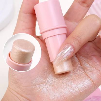 Emijun HD Illuminating Highlighter Crayon with Smudger Highlighter