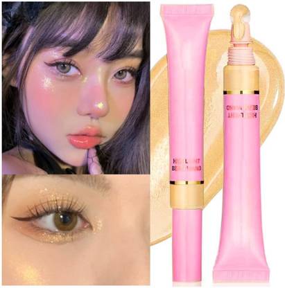 tanvi27 New Liquid Highlight For Face With Cushion Applicator Natural-looking