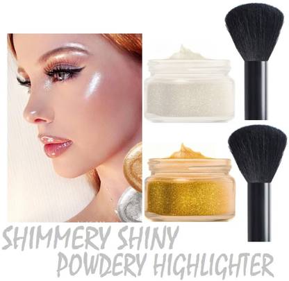 tanvi27 Professional Touch Silver & Gold Dust Glitter Powder Makeup for Face Body