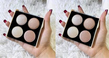 ADJD Combo 4 Multi colour Glow Luminous Face Highlighter