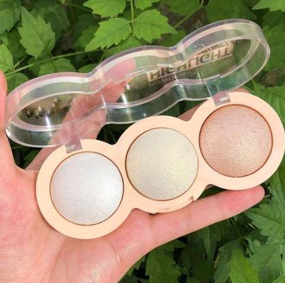 GFSU - GO FOR SOMETHING UNIQUE 3 In 1 Waterproof Highlighter Powder Palette