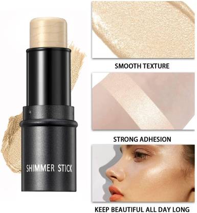 tanvi27 Face Bronzer Highlighter Stick Whitening Concealer Brighten Bronzer Creamy stick