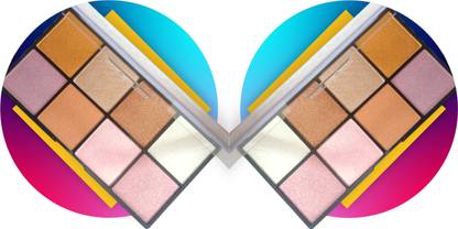 tanvi27 BEST FACE MAKEUP MULTI USE HIGHLIGHTER AND BRONZER PALETTE