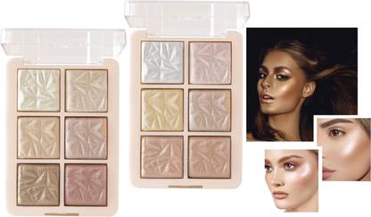 tanvi27 New illuminating Highlighter and Blusher GlowZilla Palette Bronzer Highlighter