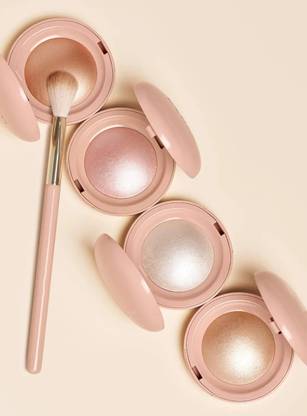 GFSU - GO FOR SOMETHING UNIQUE Shimmer Face Highlighter Makeup Powder with Highlighter brush