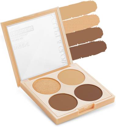 INSHINE Sculpt & Glow Contour Palette | Highlight & Contour | Blendable |