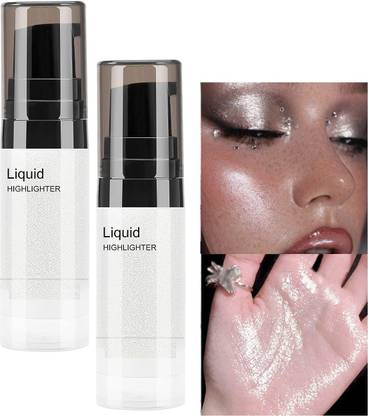 REIMICHI Highlighter Liquid Illuminator Ultra Smooth Shine Waterproof Silver Highlighter