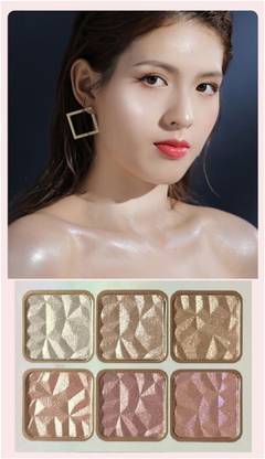 THTC bronzer and highlighter make up palette