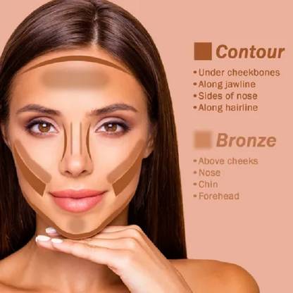 HUZURLU ATTRACTIVE FACE CONTOUR BLUSH STICK