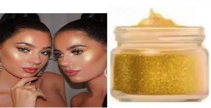 Lui Pui LONG LASTING GOLDEN SHIMMER LOOSE POWDER MAKEUP PACK OF 1