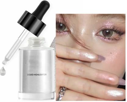 ADJD Glow silver highlighter waterproof makeup rose gold Highlighter