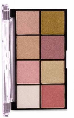 MYEONG Makeup Glitter And Shimmer Makeup Highlighter Powder Palette