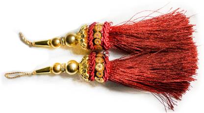 Shivkashi Enterprise Red Color Brooch