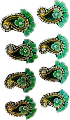 Ridhi Poliymers Kai Green Fancy Colour Patch New Brooch