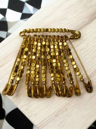 HRCreation SAFETY PIN Brooch