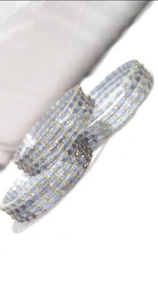yuvi enterprise Rain drop bangles set Brooch