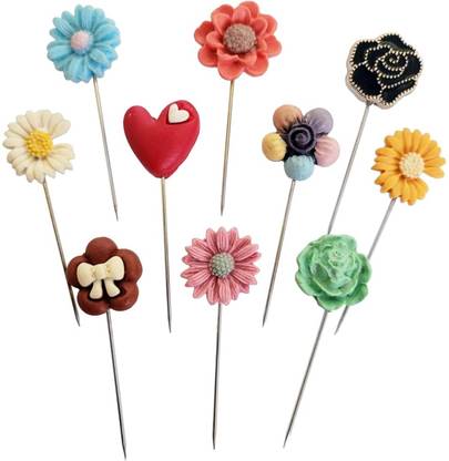 MeiSie Stone Magnetic Hijab Pins - Secure Hold (5 Pcs) Brooch
