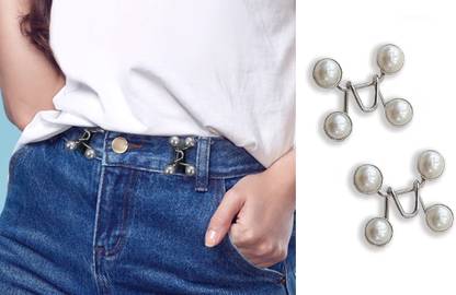 Mirae Jeans Waist Tightener Button Brooch