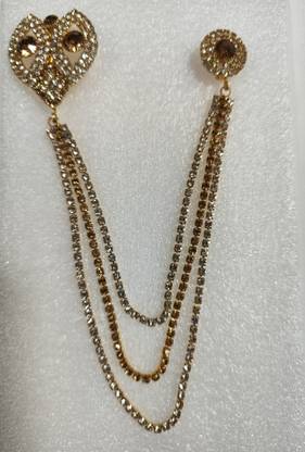 Royline Brooch 001Golden Brooch