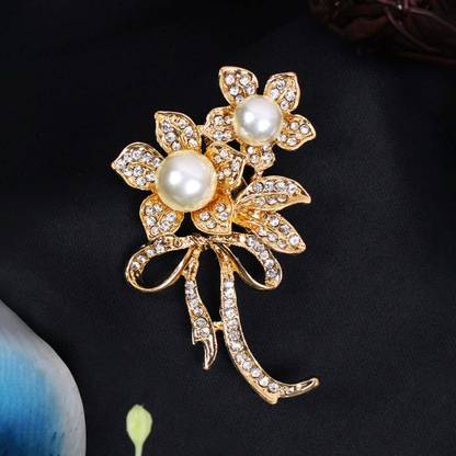 Kavove Bloom Pearl Blossom Brooch
