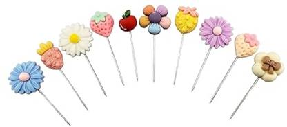 MeiSie Rhinestone Magnetic Hijab Pins - Secure Grip (4 Pcs) Brooch