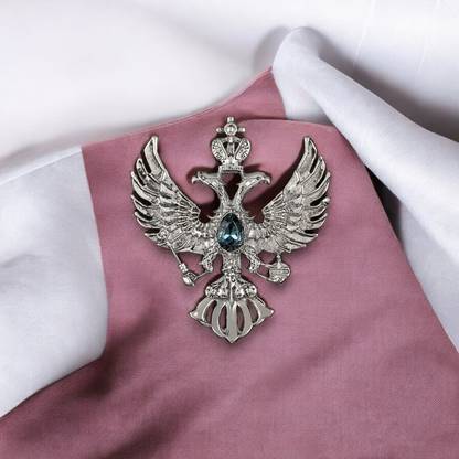 mahi Dual Head Eagle Brooch Brooch