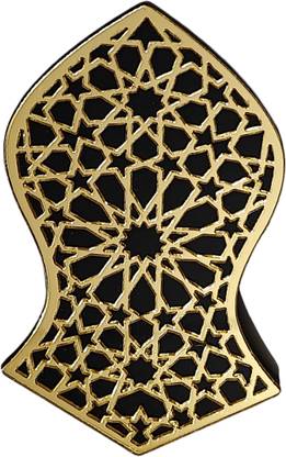 Taj Fragrances Nalain Shareef Brooch / badge Nalayn Pak ( 3 Inch ) Brooch