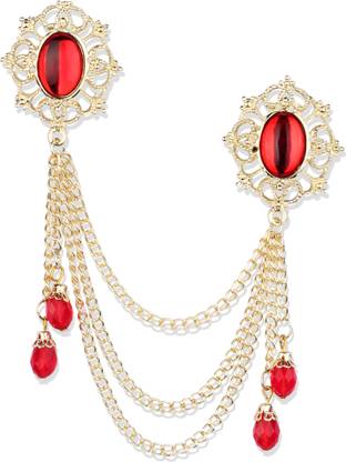 Panjatan crownly framed ravishing Brooch