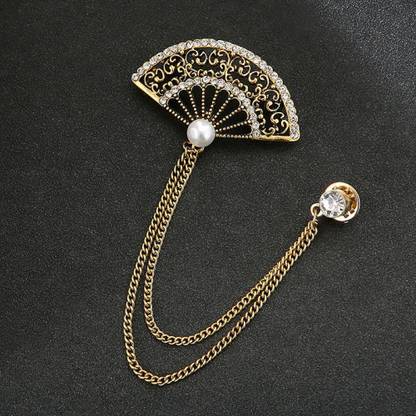 SYGA Men Suit Shirt Stud Lapel Pin Brooch