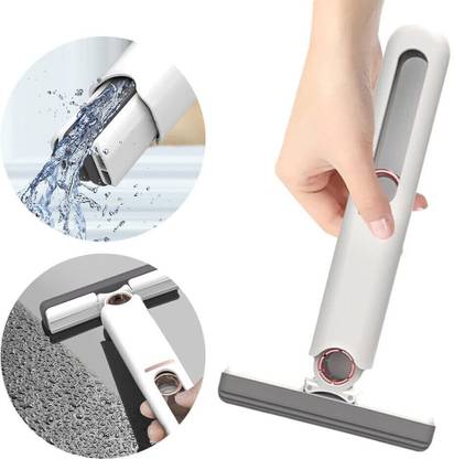 umis creation Portable Mini Squeeze Mop Cleaning Wet & Dry Floor Kitchen Car Desk Office Clean Kitchen Cleaner
