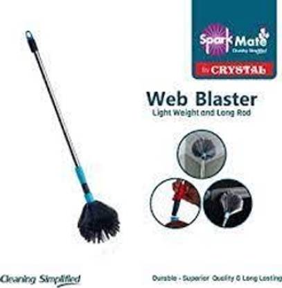 Crystal SPARKMATE BY CRYSTAL WEB BLASTER Fiber Wet and Dry Broom