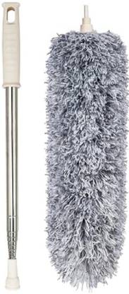 QinPin Home Cleaning Multipurpose Extendable Long Microfiber Cobweb Jala Broom Microfibre Wet and Dry Broom