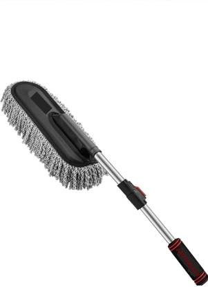 JANVI Scratch & Lint Free, Pollen Removing|Extendable Long Handle Duster for Car Dry Duster