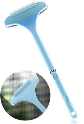 TRENDBIT Multifunctional Screen Brush 2-in-1 Mesh Cleaning Brush Wiper with Extended Microfibre Wet and Dry Brush
