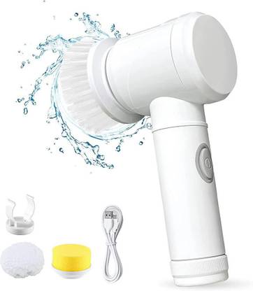 BIGXEN Multi-Functional Electric Cleaning Brush 5 in 1 Magic Power Scrubber Kitchen Wiper