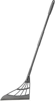 RUDHJAL 2-in-1 Sweeper, Magic Broom Sweeper, Easily Dry The Floor and Remove Dirt Fiber Wet and Dry Broom