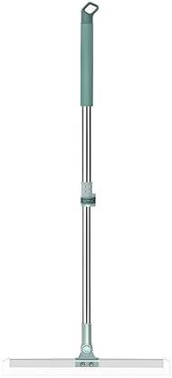 SHIGOSHREE 50-Inch Rotating Floor Squeegee Wiper with 180° Swivel Head for Bathroom Use Floor Wiper