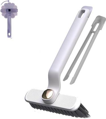 RBGIIT 360° Multifunction Tool for Bathroom, Kitchen Floor, Gap Window Track Cleaner K5 Plastic Wet and Dry Brush