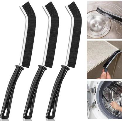 SOKT Hard Bristle Crevice Tool for Household Use Multifunctional Dead Corner cleaning Microfibre Wet and Dry Brush