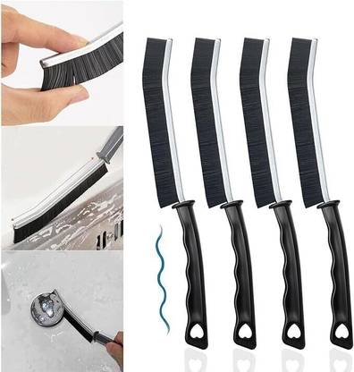 Joynest Mini Gap Cleaning Brush Hard Bristle for Cleaning Multipurpose Crevice Brush Microfibre Wet and Dry Brush