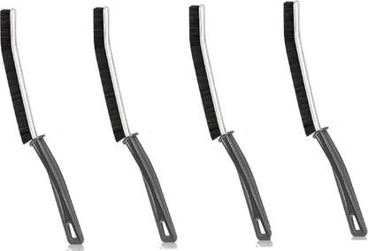 LATRICIAY 4-Pack Gap Cleaning Brush – Deep Cleaner for Tiles, Corners & Narrow Spaces Plastic Wet and Dry Brush
