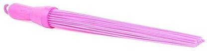 RETRIX Plastic Hard Bristle Broom Random Colour -Pack of 1 Plastic Wet and Dry Broom