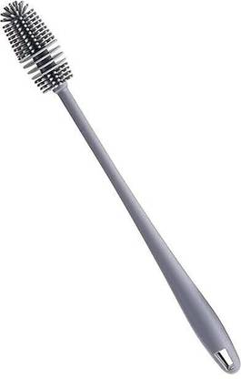 Pretty Look Silicone Bottle Cleaning Brush Long Handle Baby Bottle Brush Nipple Cleaner Silicone Wet and Dry Brush