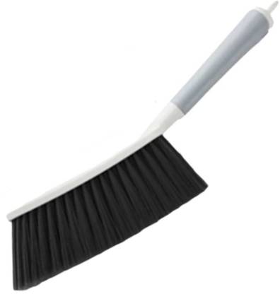 HEXONIQ Duster for Cleaning Soft Cleaning Brush Counter Duster Hair Drafting Brush with Microfiber for Keyboard Home Hotel Bed Car Soft Clothes Blue Bed Brush Dusting Brush Plastic Wet and Dry Brush